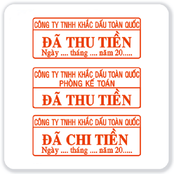 Con dấu thu chi