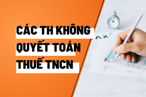quyết toán thuế TNCN