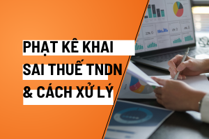 phạt kê khai sai thuế tndn​