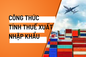 Công thức tính thuế xuất nhập khẩu​