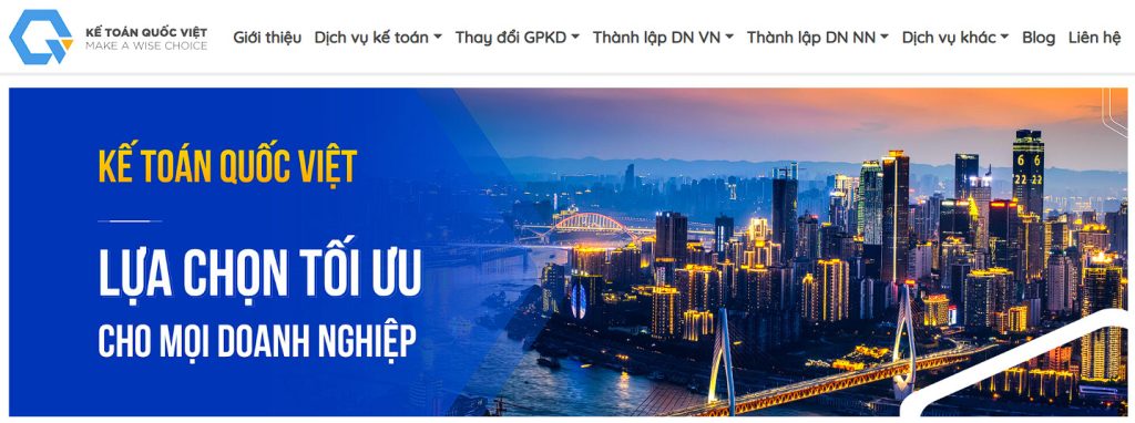 Công ty dịch vụ kế toán Hà Nội - Công ty Kế toán Quốc Việt