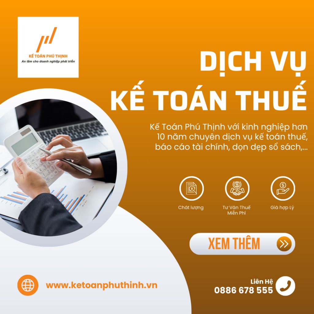 Công ty dịch vụ kế toán thuế Phú Thịnh